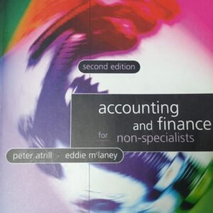 Accounting & Finance for None-Specialists 2nd Edition-Peter Atrill & Eddie McLaney